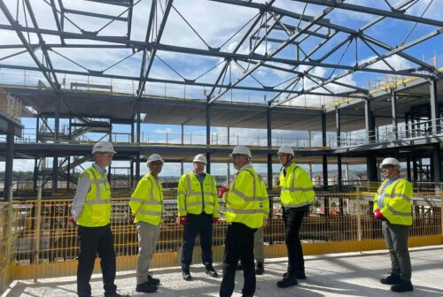 Minister for Higher and Further Education DLC Visit