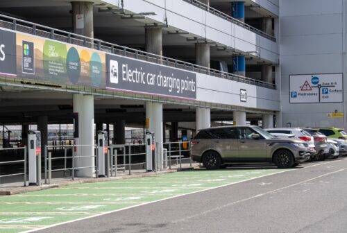 Electric vehicle charging points
