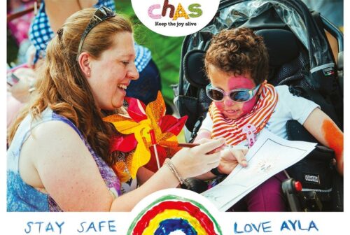 CHAS 01 Children Hospice Week Thanks Card AW