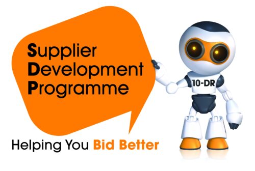 SDP robot logo