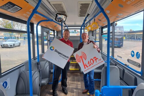 Stagecoach launch partnership with K107 FM