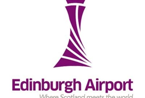 Edinburgh airport square logo