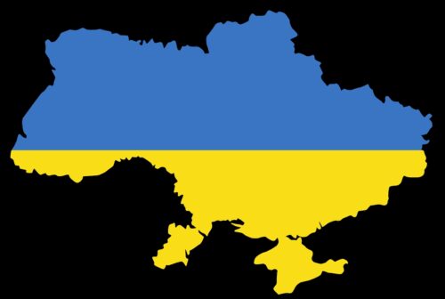 Ukraine crimea map flag contour 1500648 0